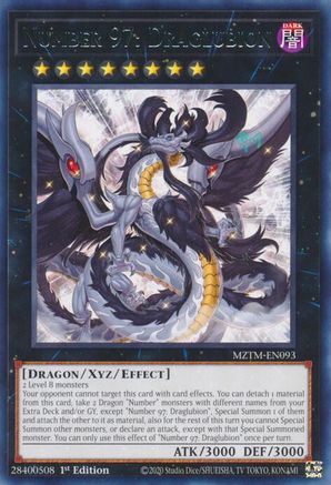 Image of Number 97: Draglubion [MZTM-EN093] Rare