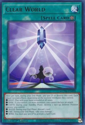 Image of Clear World [MZTM-EN098] Rare