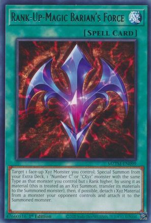 Image of Rank-Up-Magic Barian's Force [MZTM-EN099] Rare