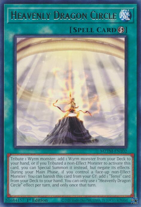 Image of Heavenly Dragon Circle [MZTM-EN102] Rare