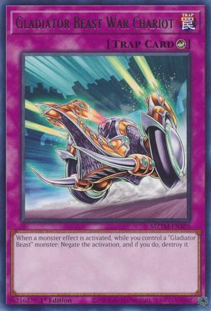Image of Gladiator Beast War Chariot [MZTM-EN105] Rare
