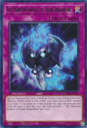 Image of The Phantom Knights of Shade Brigandine [MZTM-EN107] Rare