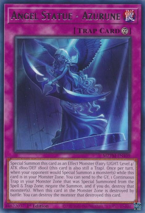 Image of Angel Statue - Azurune [MZTM-EN109] Rare
