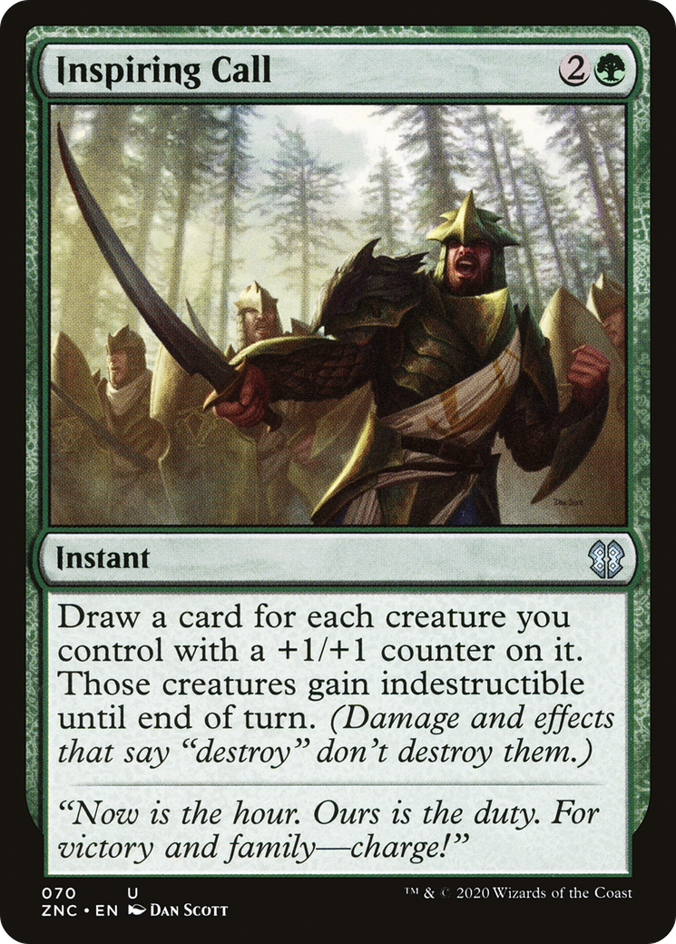 Image of Inspiring Call [Zendikar Rising Commander]