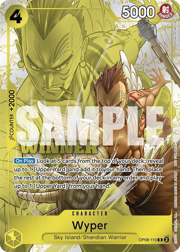 Image of Wyper (Winner Pack 2025 Vol. 2) [One Piece Promotion Cards]