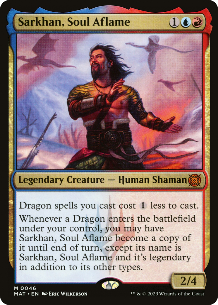 Image of Sarkhan, Soul Aflame [March of the Machine: The Aftermath]