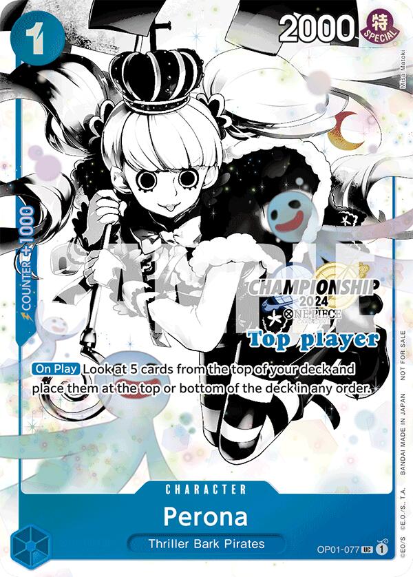 Image of Perona (Championship 2024 Top Player Pack Vol. 2) [One Piece Promotion Cards]