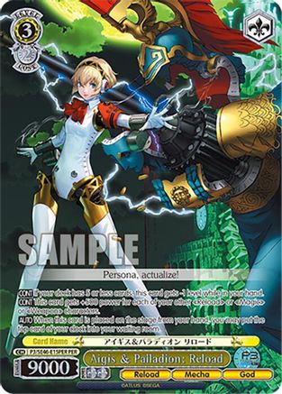 Image of Aigis & Palladion: Reload (P3/SE46-E15PERPER) [Persona 3 Reload Premium Booster]