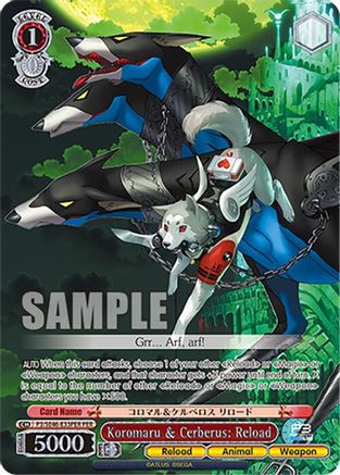 Image of Koromaru & Cerberus: Reload (P3/SE46-E33PERPER) [Persona 3 Reload Premium Booster]
