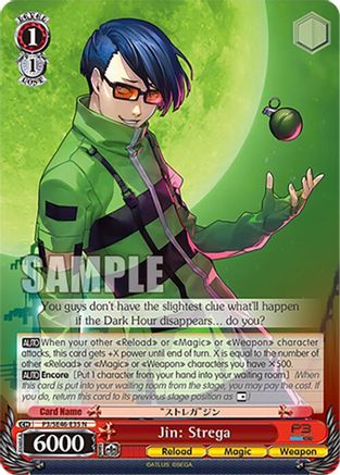 Image of Jin: Strega (P3/SE46-E35N) [Persona 3 Reload Premium Booster]