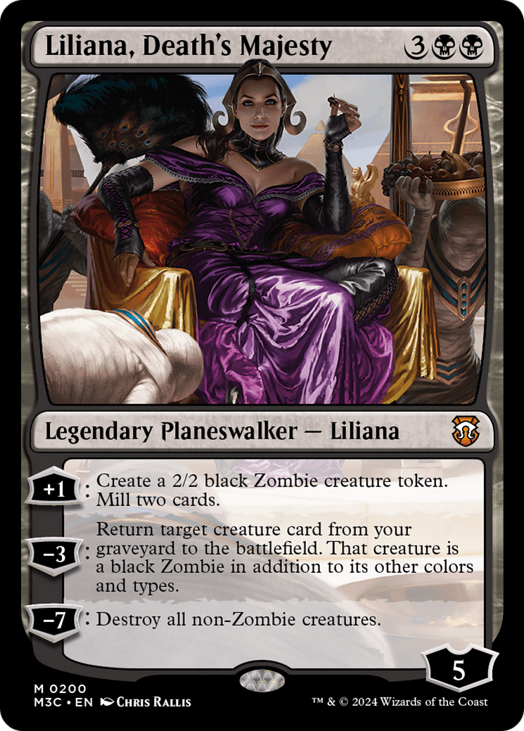 Image of Liliana, Death's Majesty [Modern Horizons 3 Commander]