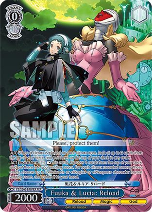 Image of Fuuka & Lucia: Reload (P3/SE46-E48PERPER) [Persona 3 Reload Premium Booster]