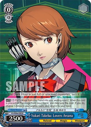Image of Yukari Takeba: Lovers Arcana (P3/SE46-E49N) [Persona 3 Reload Premium Booster]