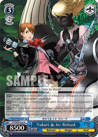 Image of Yukari & Io: Reload (P3/SE46-E55N) [Persona 3 Reload Premium Booster]
