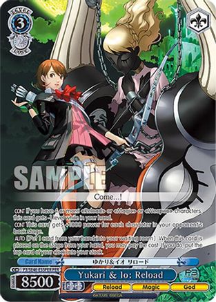 Image of Yukari & Io: Reload (P3/SE46-E55PERPER) [Persona 3 Reload Premium Booster]