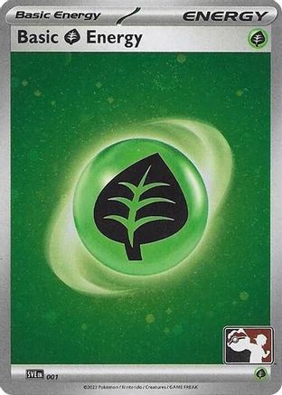 Image of Basic Grass Energy (9) (Cosmo Holo) [Prize Pack Series Six]