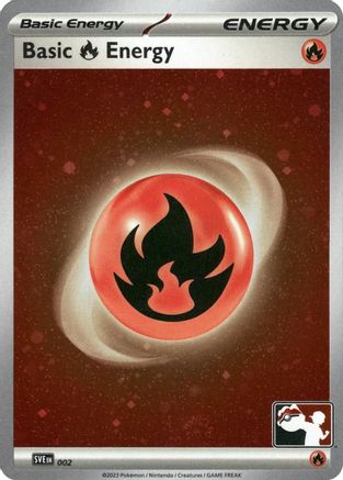 Image of Basic Fire Energy (10) (Cosmo Holo) [Prize Pack Series Six]