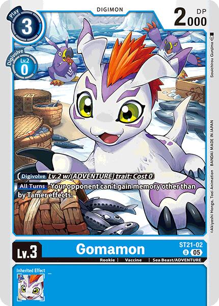 Image of Gomamon [ST21-02] [Starter Deck: Hero of Hope]