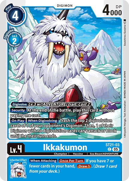 Image of Ikkakumon [ST21-03] [Starter Deck: Hero of Hope]