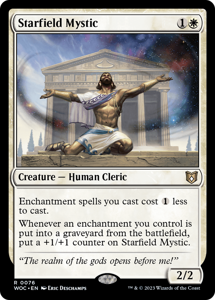 Image of Starfield Mystic [Wilds of Eldraine Commander]