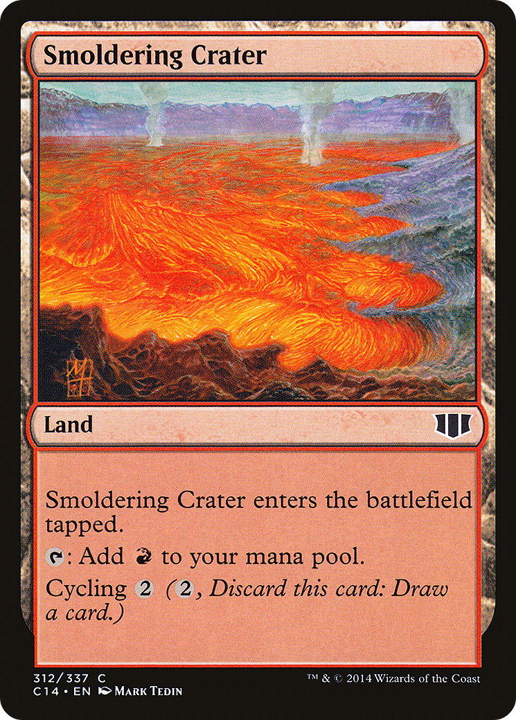 Image of Smoldering Crater [Commander 2014]