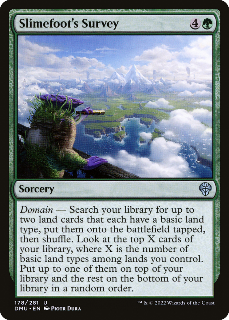 Image of Slimefoot's Survey [Dominaria United]