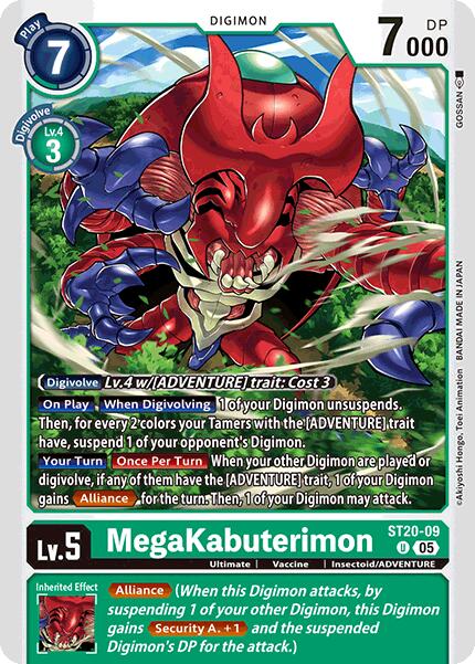 Image of MegaKabuterimon [ST20-09] [Starter Deck: Protector of Light]
