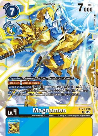 Image of Magnamon [BT21-036] [World Convergence]