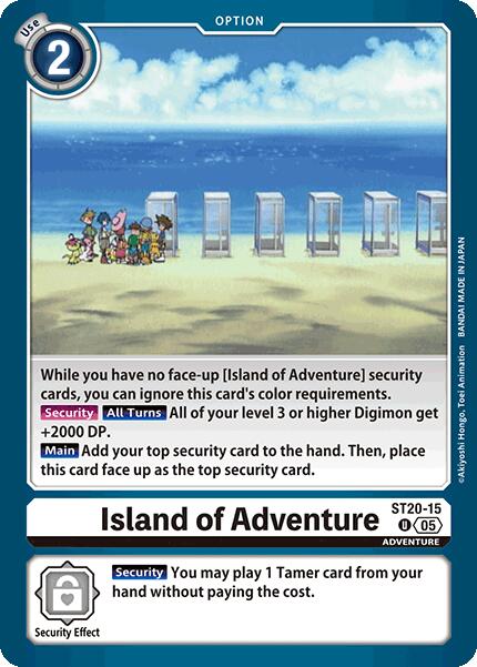 Image of Island of Adventure [ST20-15] [Starter Deck: Protector of Light]