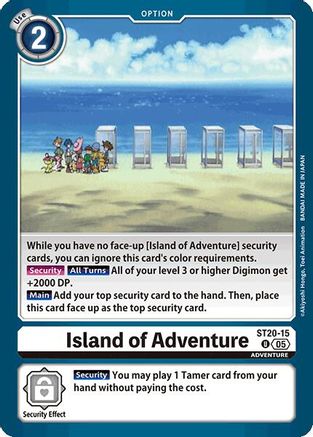 Image of Island of Adventure [ST20-15] [Starter Deck: Protector of Light]