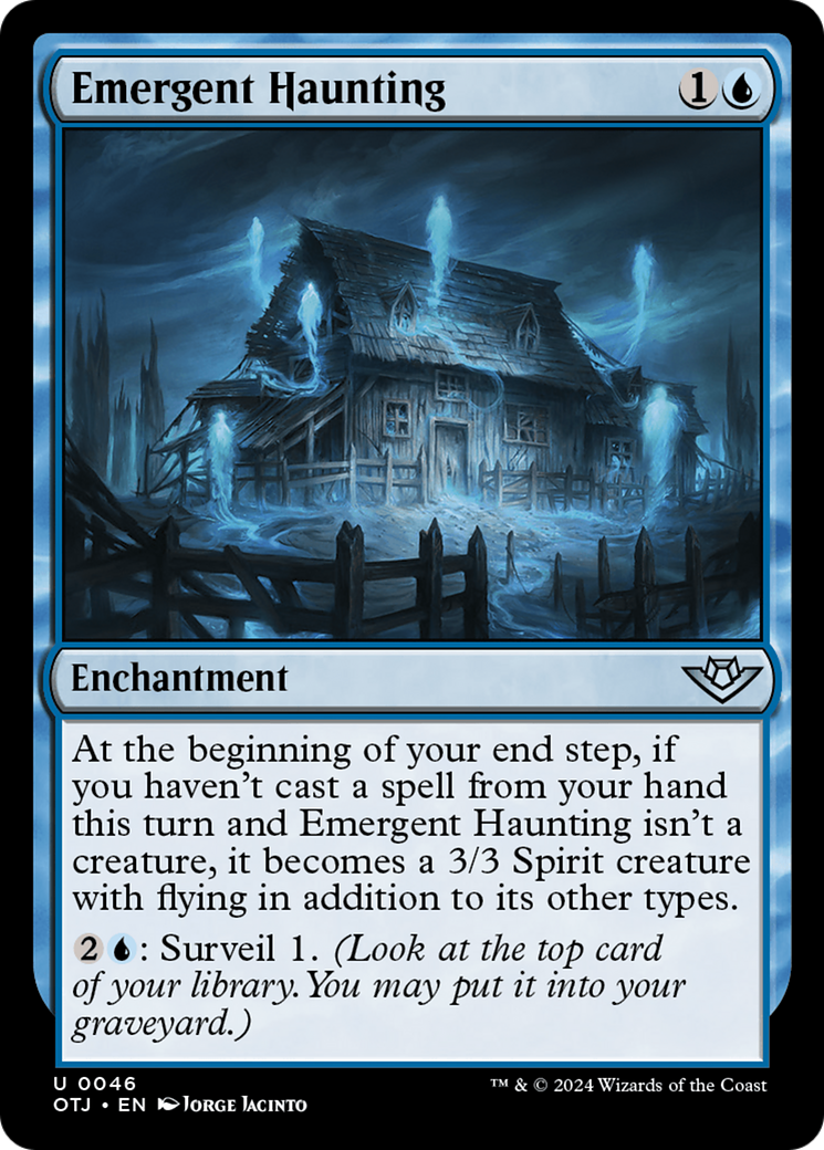 Image of Emergent Haunting [Outlaws of Thunder Junction]