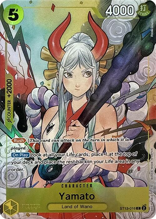 Image of Yamato (Illustration Box Vol.1) [One Piece Promotion Cards]
