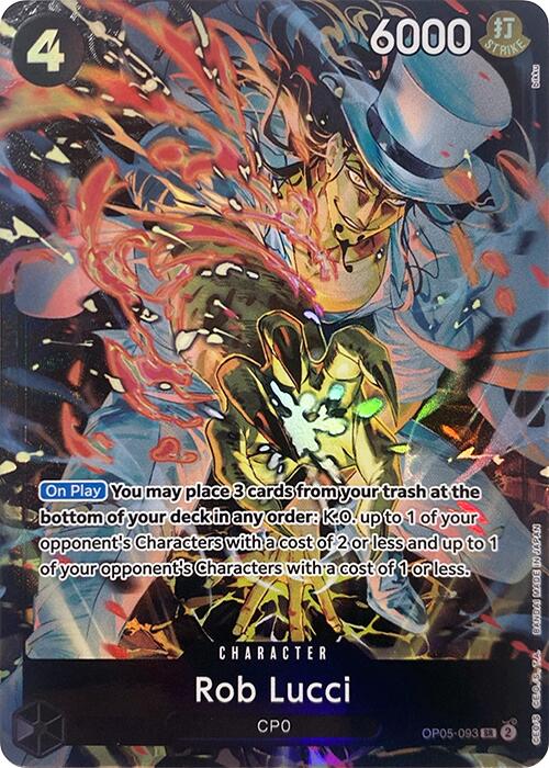 Image of Rob Lucci (Illustration Box EX) [One Piece Promotion Cards]