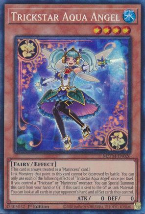Image of Trickstar Aqua Angel (Collector's Rare) [MZTM-EN026] Collector's Rare