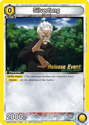 Image of Silverfang (009) (UEPR/OPM-1-009) - UE06BT One Punch Man Release Event Cards