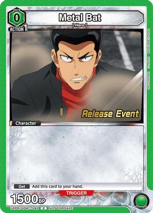 Image of Metal Bat (042) (UEPR/OPM-1-042) - UE06BT One Punch Man Release Event Cards