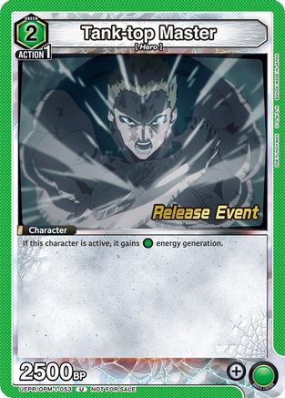 Image of Tank-top Master (UEPR/OPM-1-053) - UE06BT One Punch Man Release Event Cards