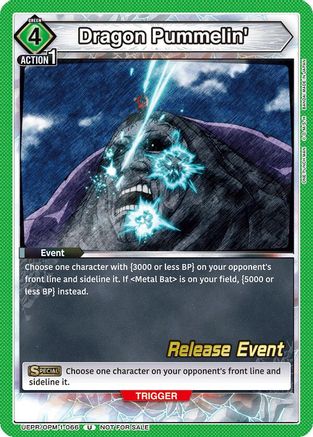 Image of Dragon Pummelin' (UEPR/OPM-1-066) - UE06BT One Punch Man Release Event Cards