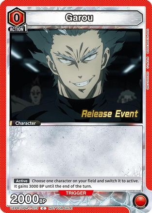Image of Garou (073) (UEPR/OPM-1-073) - UE06BT One Punch Man Release Event Cards