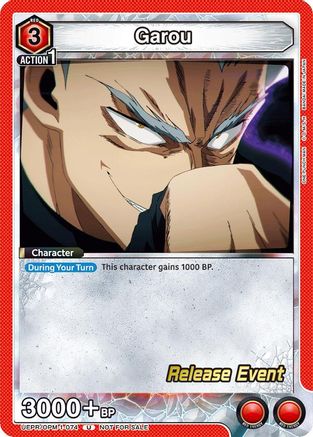 Image of Garou (074) (UEPR/OPM-1-074) - UE06BT One Punch Man Release Event Cards