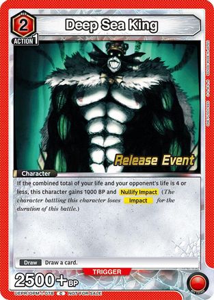 Image of Deep Sea King (UEPR/OPM-1-078) - UE06BT One Punch Man Release Event Cards