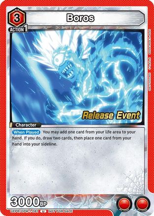 Image of Boros (081) (UEPR/OPM-1-081) - UE06BT One Punch Man Release Event Cards