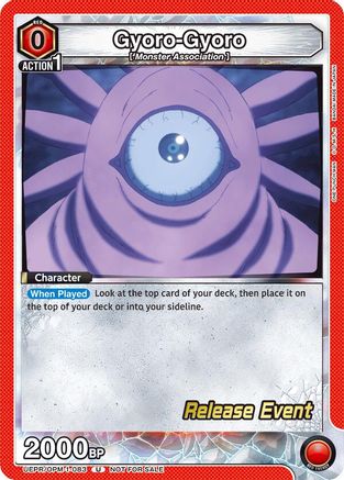 Image of Gyoro-Gyoro (UEPR/OPM-1-083) - UE06BT One Punch Man Release Event Cards