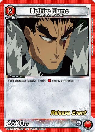 Image of Hellfire Flame (UEPR/OPM-1-084) - UE06BT One Punch Man Release Event Cards