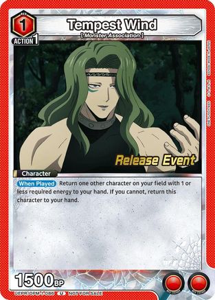 Image of Tempest Wind (UEPR/OPM-1-086) - UE06BT One Punch Man Release Event Cards