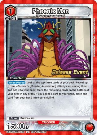 Image of Phoenix Man (UEPR/OPM-1-089) - UE06BT One Punch Man Release Event Cards
