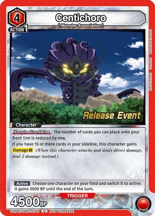 Image of Centichoro (UEPR/OPM-1-090) - UE06BT One Punch Man Release Event Cards