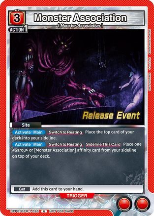 Image of Monster Association (UEPR/OPM-1-096) - UE06BT One Punch Man Release Event Cards