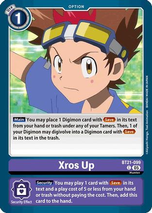 Image of Xros Up [BT21-099] [World Convergence]