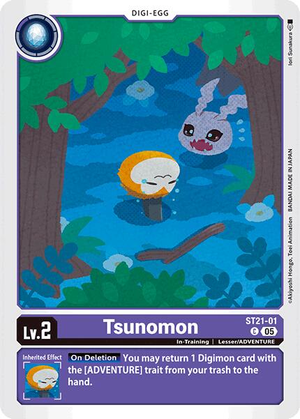 Image of Tsunomon [ST21-01] [Starter Deck: Hero of Hope]